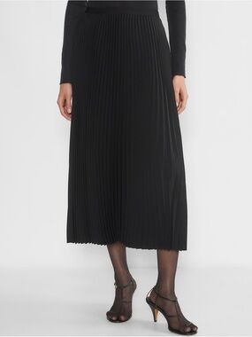 Aritzia Babaton Jude Pleated Skirt